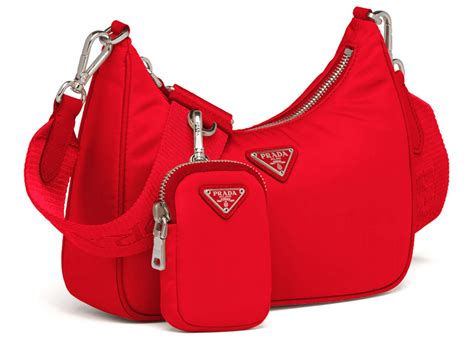 prada red patent shoulder bag|prada re nylon tote bag.